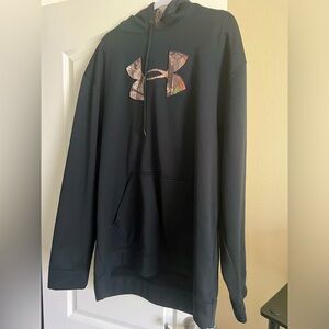 3X mens under armour hoodie camo